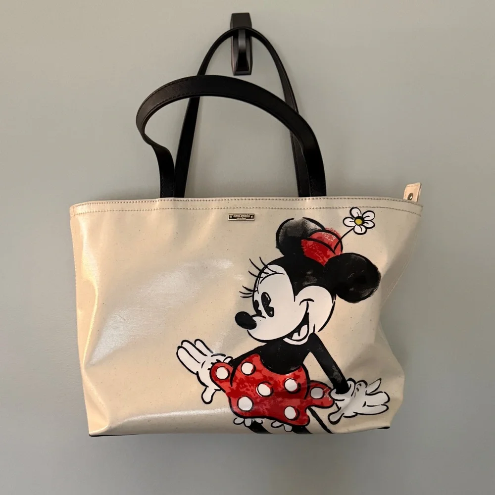 Kate Spade Minnie Mouse tote EUC - Picture 1 of 3